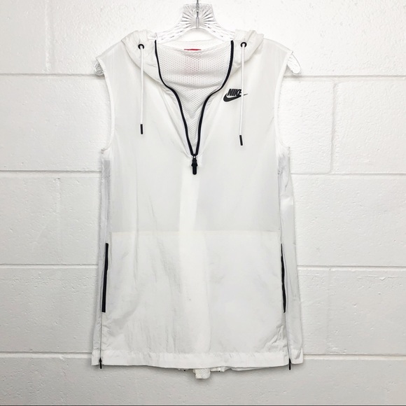 Nike Jackets & Coats Nike Sportswear Tech Hypermesh Vest White